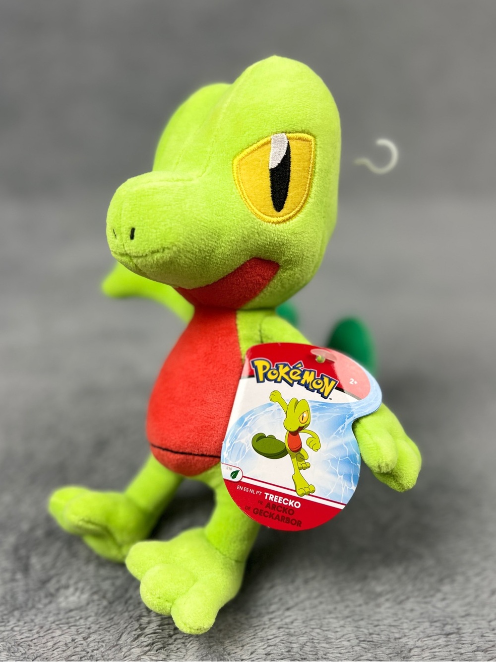 Treecko Authentic Pokemon Center Stuffed Animal 9” Collectible Plush Toy NEW NWT